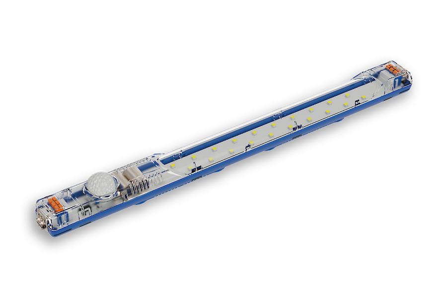 LED Schaltschrankleuchte von Seifert mit Pushfit Stecker